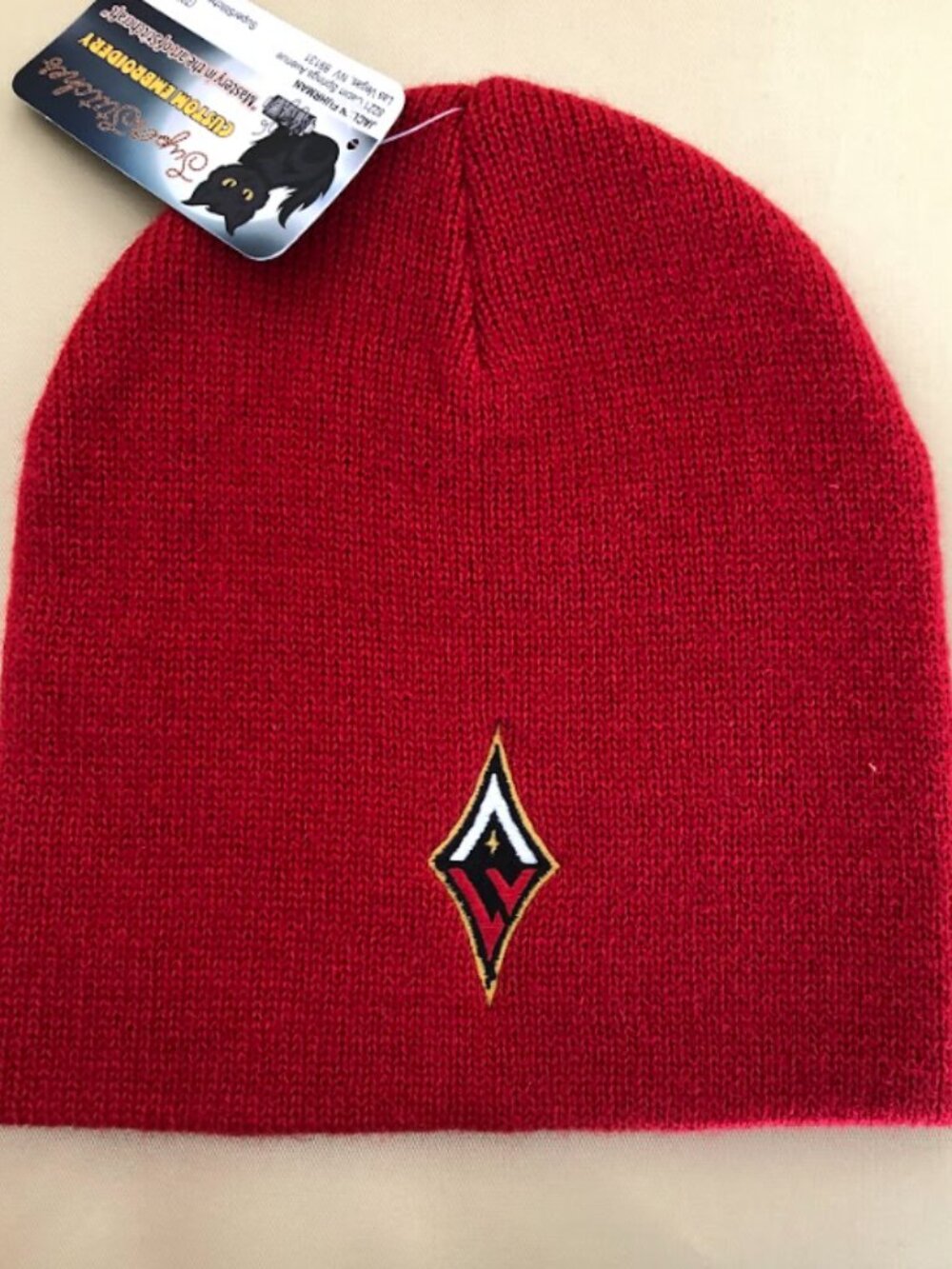 Las Vegas Aces Red Cuffless Beanies!